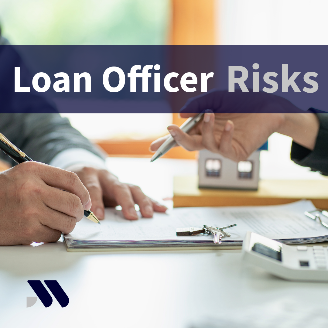 Mortgage loan officer reviewing borrower documents and loan applications on a computer while managing sensitive client information and mortgage transactions.
